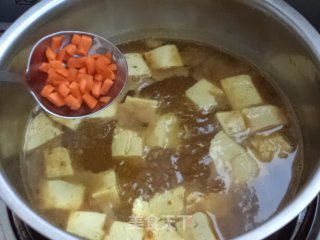 咖喱豆腐汤的做法步骤：6