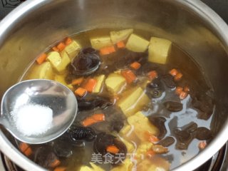 咖喱豆腐汤的做法步骤：8