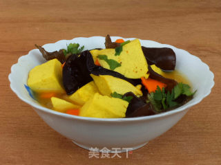 咖喱豆腐汤的做法步骤：11