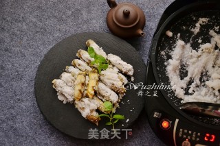盐焗蛏的做法步骤：8