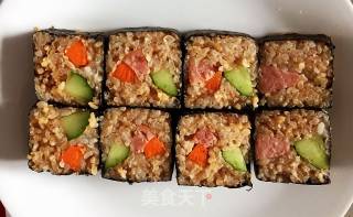 紫菜卷的做法步骤：6