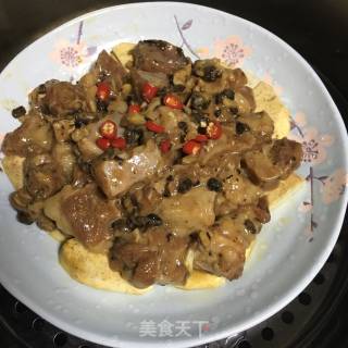 芋头蒸排骨的做法步骤：10