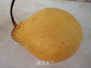 雪梨冰糖水的做法步骤：1