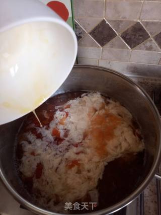 西红柿鸡蛋菠菜汤的做法步骤：6