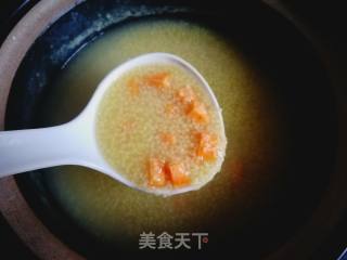 蜜薯红糖小米粥的做法步骤：6