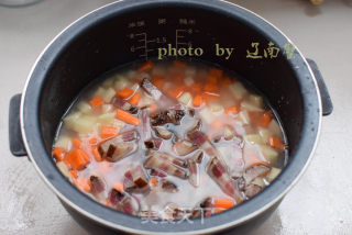 腊肉土豆焖饭的做法步骤：6