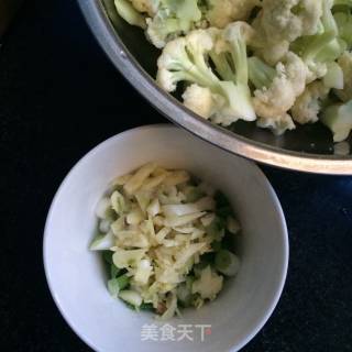 茄汁菜花的做法步骤：2