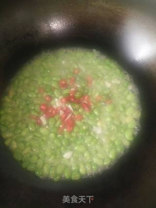 素炒毛豆的做法步骤：5