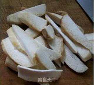 双菇炒面筋的做法步骤：6