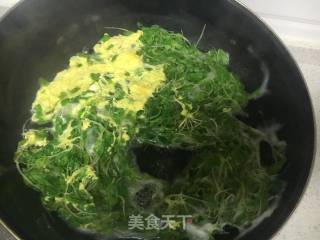 鸡毛菜鸡蛋汤的做法步骤：6
