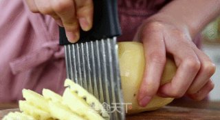 华夫薯片，假期必备零食的做法步骤：2