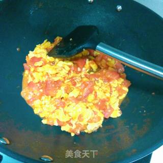 西红柿炒鸡蛋的做法步骤：17