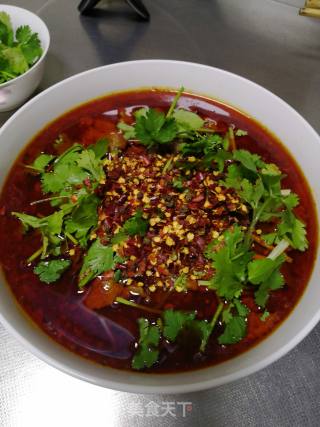 水煮牛肉的做法步骤：13