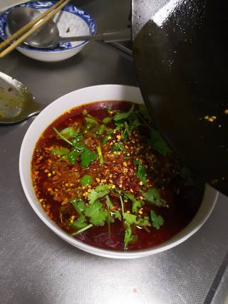 水煮牛肉的做法步骤：15