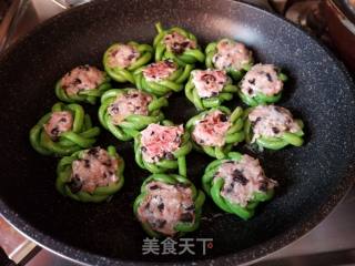 酿豆角的做法步骤：3