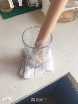 酒酿花生芝麻饼的做法步骤：7