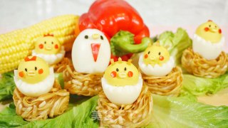 美味食光 | 有可爱小鸡的花式早餐，玩出新花样！的做法步骤：8