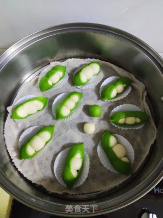 豌豆馒头的做法步骤：16