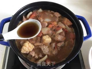 番茄牛肉盖浇饭的做法步骤：10