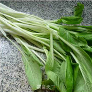 蒜香小白菜的做法步骤：1