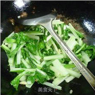蒜香小白菜的做法步骤：7