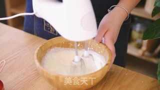 抹茶双色慕斯的做法步骤：14