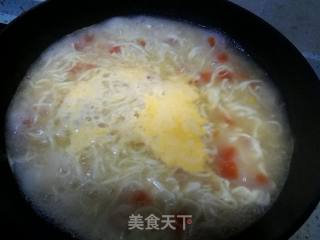 西红柿手擀面的做法步骤：18
