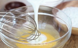 平底锅就能做的超快手pancake，吃一口幸福感爆棚~的做法步骤：4