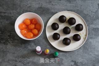 彩虹蛋黄酥的做法步骤：4