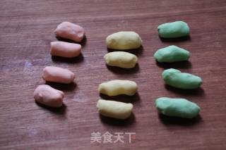 彩虹蛋黄酥的做法步骤：14