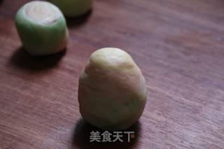 彩虹蛋黄酥的做法步骤：29