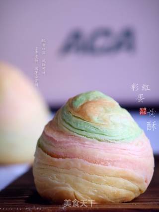 彩虹蛋黄酥的做法步骤：35