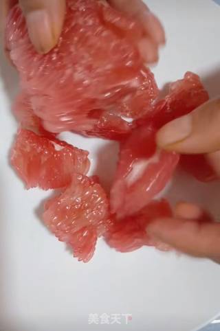 拔丝柚子的做法步骤：1