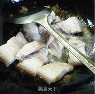 黄鱼鲞烧五花肉的做法步骤：7
