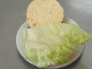培根汉堡的做法步骤：9