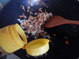 南瓜肉末蒸饭的做法步骤：12