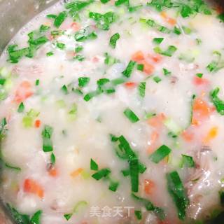 拆骨肉疙瘩汤的做法步骤：4