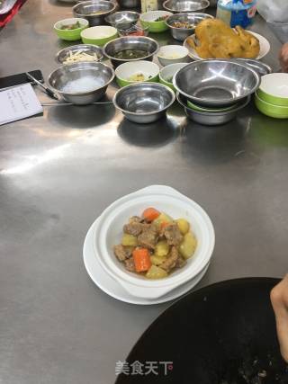 土豆烧排骨的做法步骤：5
