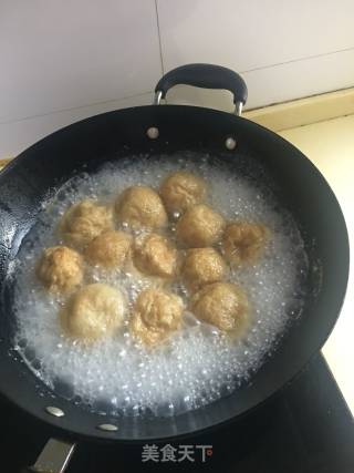肉酿面筋的做法步骤：6