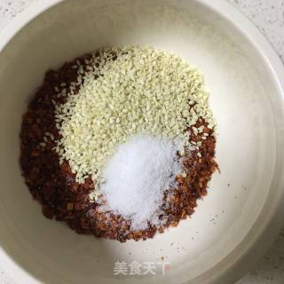 自制辣椒油的做法步骤：3