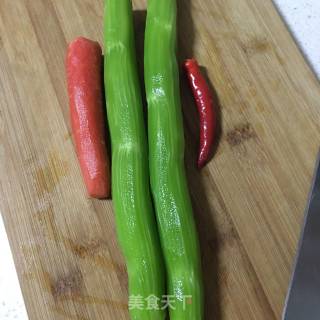 凉拌双丝的做法步骤：1
