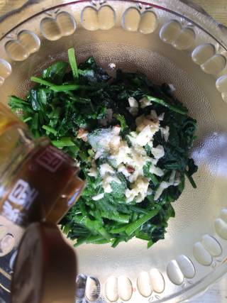 凉拌菠菜的做法步骤：6