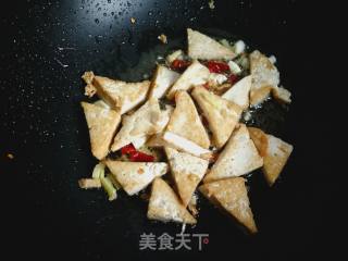 小白菜炒豆腐的做法步骤：6