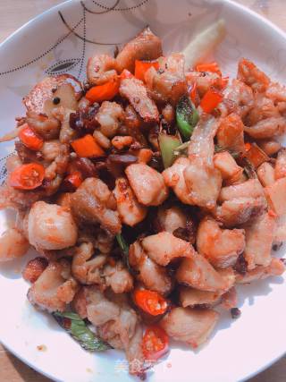 辣椒炒鸡肉的做法步骤：19
