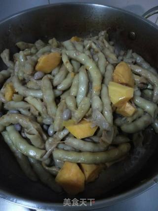 炖黄金钩豆角的做法步骤：11