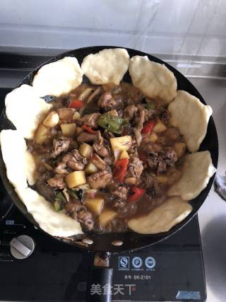 地锅鸡的做法步骤：7