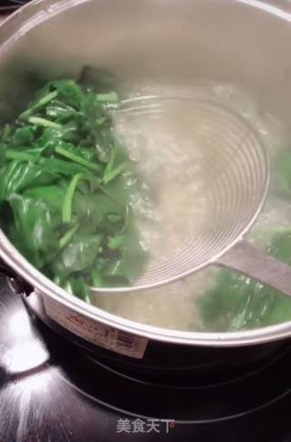 上汤菠菜的做法步骤：7