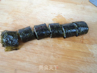 海苔饭卷的做法步骤：11