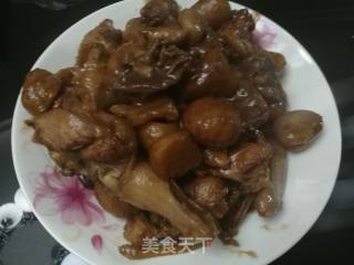 板栗烧鸡的做法步骤：16