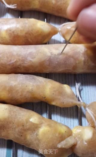 玉米鸡肉肠的做法步骤：12